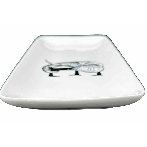 Williams Sonoma Rory Dobner Monogram Elegant Elephant Rectangular Platter Tray - Picture 3 of 7